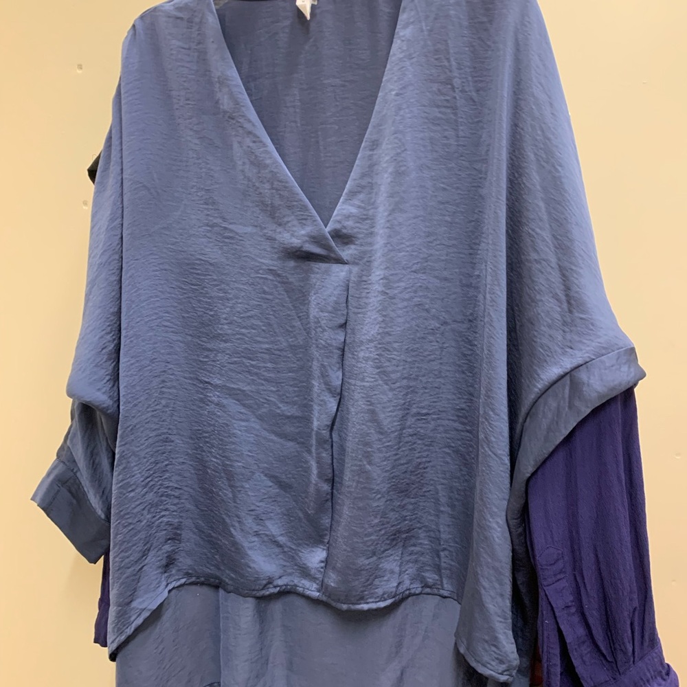Glam size Medium blue top